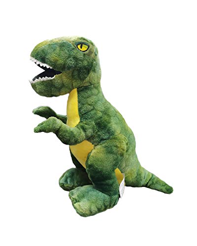 BARRADO - Peluche Dinosaurio Tiranosaurios Rex- 30 Centímetros - Calidad Super Soft (Dinosaurio Verde 30cm)