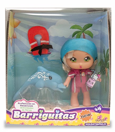 Barriguitas Profesiones en Vacaciones - Figura Cuidadora de Delfines (Famosa 700013442)