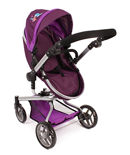 Bayer Chic 2000 593 25 – Carrito para muñecas Yolo, Color Morado