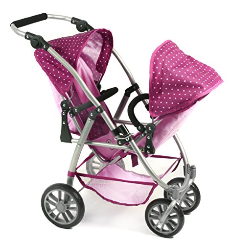 Bayer Chic 2000 689 29, Carrito para muñeca, Morado/lila, 71 x 79 x 47 cm , color/modelo surtido