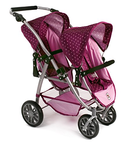 Bayer Chic 2000 689 29, Carrito para muñeca, Morado/lila, 71 x 79 x 47 cm , color/modelo surtido