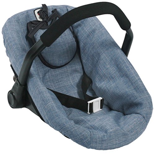 Bayer Chic 2000 708 50 Auto Asiento para bebé de muñecas, Jeans Azul