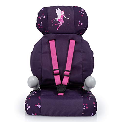 Bayer Design- Silla de Coche, Accesorios de Muñeca, Comcinturón, Moderno, Color Púrpura, Comhada y Estampado (67579Aa)