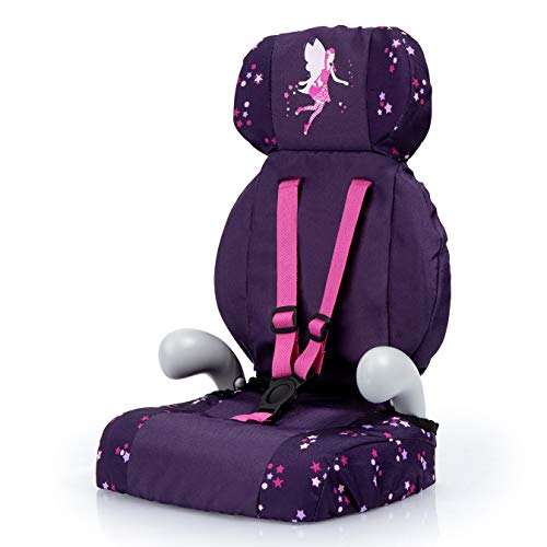 Bayer Design- Silla de Coche, Accesorios de Muñeca, Comcinturón, Moderno, Color Púrpura, Comhada y Estampado (67579Aa)