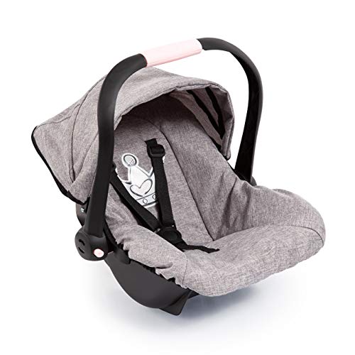 Bayer Design- Silla de Coche Easy Go, Accesorios, Asiento Para Bebé de Muñecas, Color Gris Comcorona (67910Aa), Color/Modelo Surtido