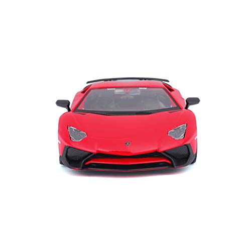 Bburago - Lamborghini Aventador, Rojo (18-21079)