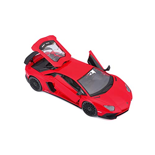 Bburago - Lamborghini Aventador, Rojo (18-21079)