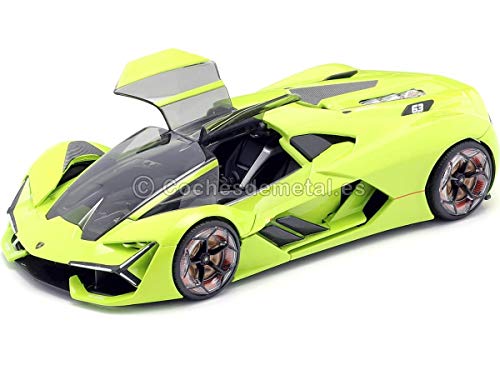 Bburago-Lamborghini Terzo Millennio 1:24 en Color Verde (18-21094G)