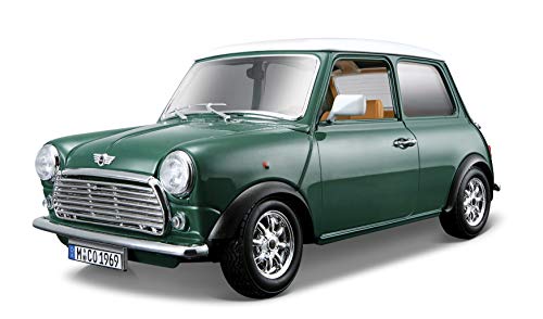 Bburago - Mini Cooper (1969), escala 1:18, color verde , color/modelo surtido