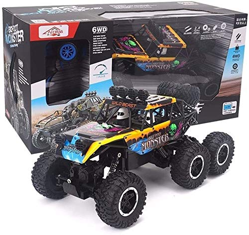 Bck Alta velocidad Racing Buggy 1/10 pies grandes 4WD Off Road Hobby RC eléctricos Fast Rock Crawler Monster Truck, 2,4 GHz de radio control del vehículo mejor juguete de regalo gigante del coche de R