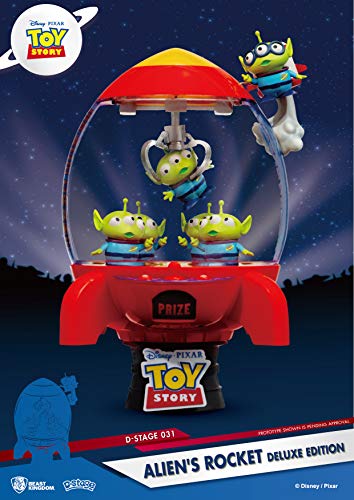 Beast Kingdom - Diorama Toy Story Cohete Alien, Multicolor (Beast Kingdom 67778pre0)