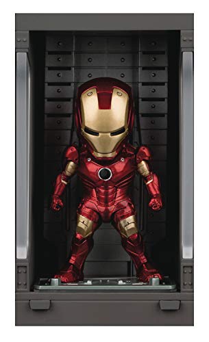 Beast Kingdom Toys MEA-015C Figura Hall of Armor Iron Man Mark III 8 cm. Iron Man 3 Mini Egg Attack con luz