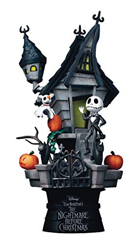 Beast Kingdom Toys Nightmare Before Christmas D-Stage PVC Diorama Jack's Haunted House 15 cm