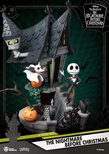 Beast Kingdom Toys Nightmare Before Christmas D-Stage PVC Diorama Jack's Haunted House 15 cm