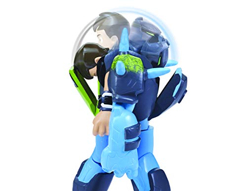 Ben 10 BEN29200 - Figura transformadora de Rock Ben to Alien