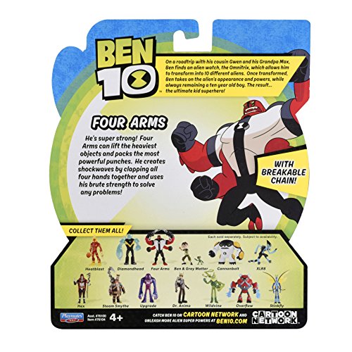 Ben 10 Figura de acción básica con Cuatro Brazos