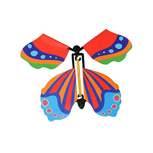 BENGKUI Magic Butterfly Flying Toys,5pcs Magic Butterfly Flying Card Toy with Empty Hands Solar Butterfly Wedding Magic Props Magic Tricks Set of 5