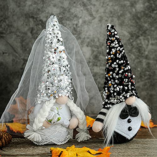 BestSiller Juguete de peluche de gnomo, lindo duende de peluche, figuras de gnomo, adornos escandinavos para el hogar, Navidad, vacaciones, decoración de boda, novia, novio