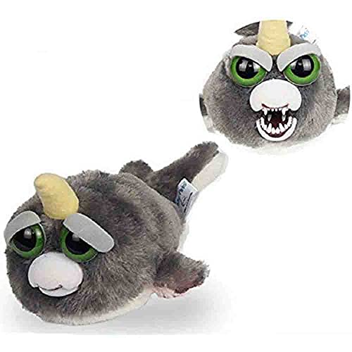 BESTWALED Feisty Pets Cambio De Cara Felpa Juguete Muñeca De Peluche Corta Muñecas para Niños Y Niñas Automático Juguetes De Niños Botón De Control Cambiará De Cara, Unicorn Whale