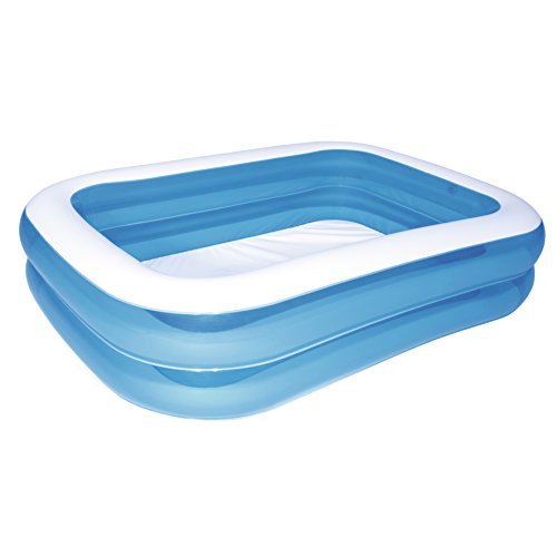 BESTWAY 12819 - Piscina Hinchable Infantil Blue Family 211x132x46 cm