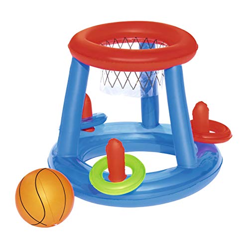 Bestway 52190 - Canasta Hinchable Baloncesto Game Center Ø61 cm