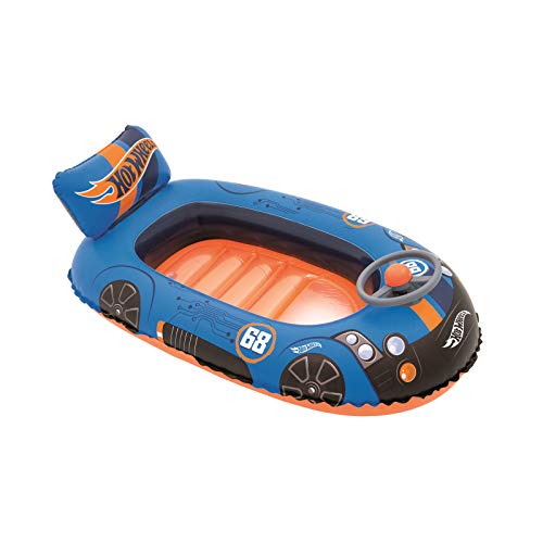 Bestway 93405 - Barca Hinchable Infantil Hot Wheels Speed