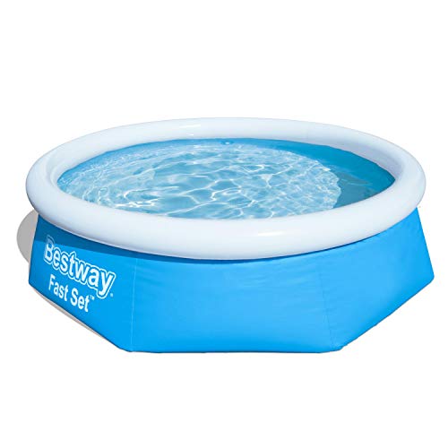 Bestway Fast Pool Set 244x66 cm, mit Filterpumpe Piscina (244 x 66 cm, con Bomba de Filtro), Azul