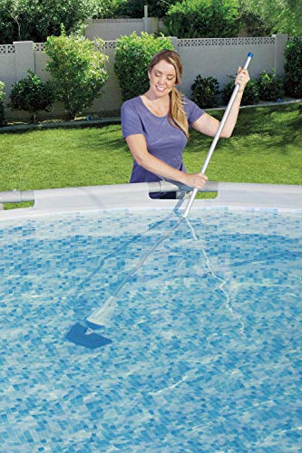 Bestway Flowclear AquaCrawl - Aspirador con bomba para piscinas de hasta 457 cm, multicolor