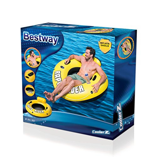 Bestway Rapid Rader - Flotador adulto con respaldo, 135 cm