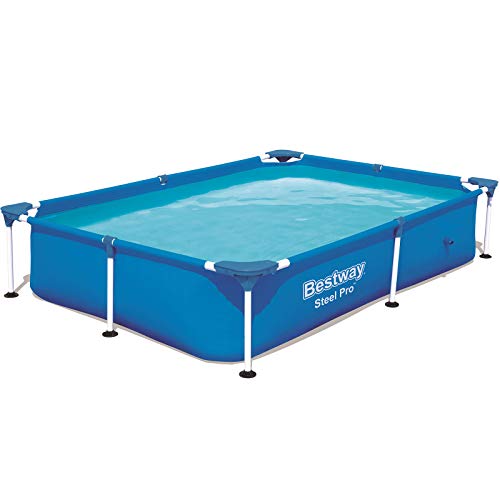 Bestway Splash Jr.Piscina Desmontable Tubular Infantil, 221 x 150 x 43 cm