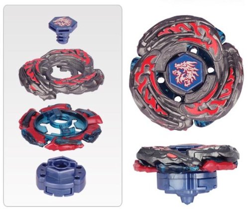 Beyblade 4D Metal Fusion Starter Set #BB108 LDrago Destroyer Fight Masters Launcher