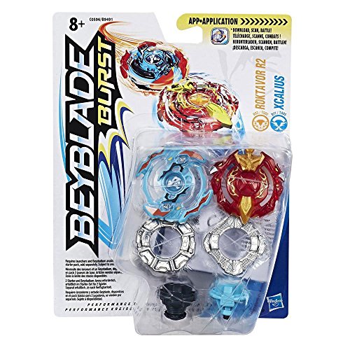 Beyblade - Burst Dual Pack Roktavor R2 & Xcalius (Hasbro B9491)