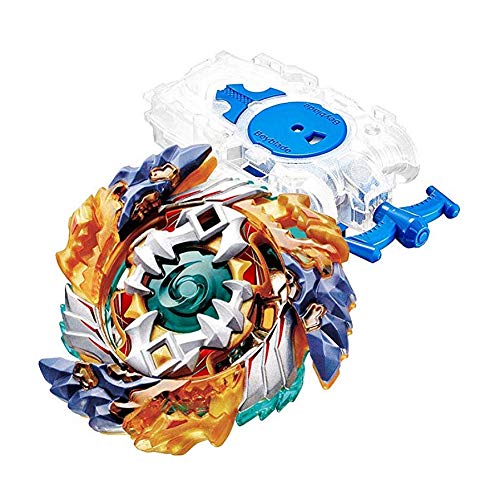 Beyblades Burst Chouzetsu Starter B-122 Geist Fafnir + B-99 Bay Launcher Izquierda Blanco Transparente