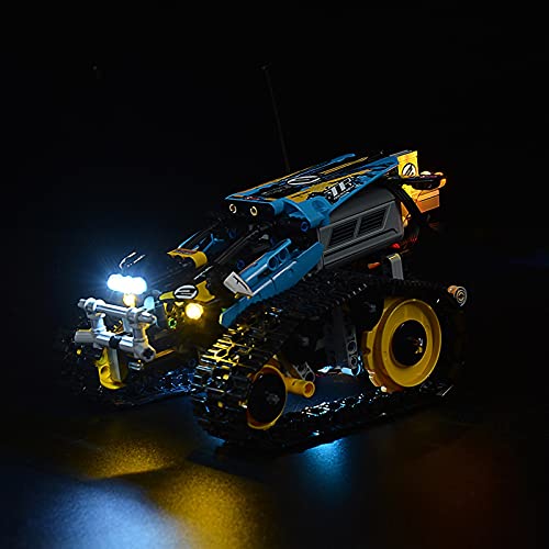 BIANGEY Kit de iluminación LED - Compatible con Lego 42095 Bloques de construcción Modelo, no Incluye el Conjunto de Lego