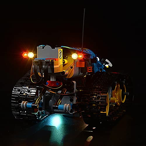 BIANGEY Kit de iluminación LED - Compatible con Lego 42095 Bloques de construcción Modelo, no Incluye el Conjunto de Lego