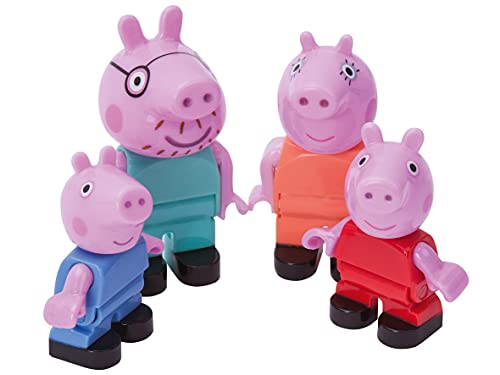 Big 800057113 Juego de Figuras Bloxx Peppa Pig Family