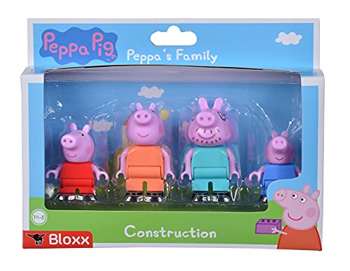 Big 800057113 Juego de Figuras Bloxx Peppa Pig Family