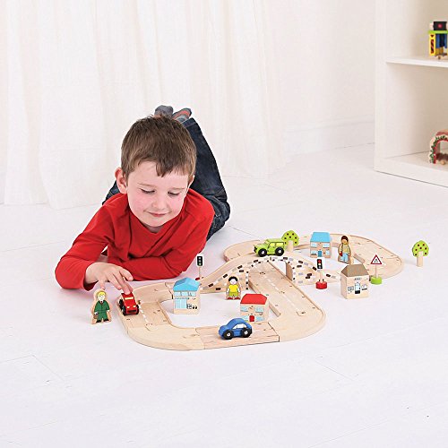 Bigjigs Rail Juego de ferrocarril en Forma de Ocho