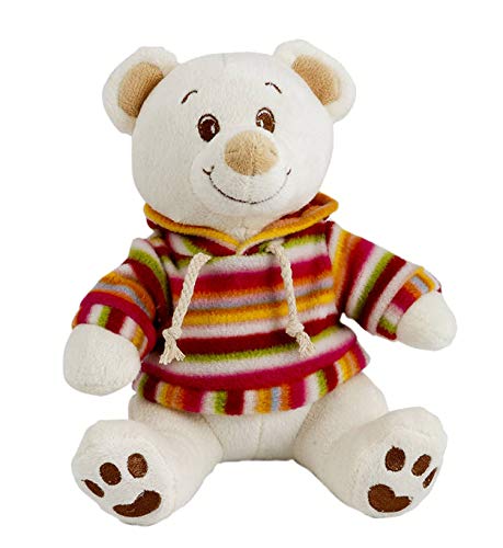 Bimar Peluche Oso Chaqueta 28 cm, Multicolor, Rayas