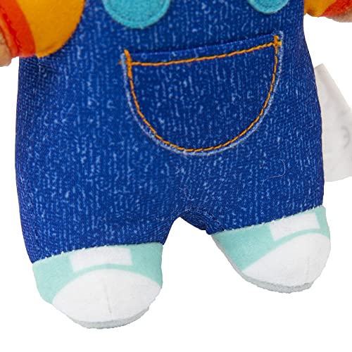 Bing - Peluche de 25 cm, diseño de Nicky, Orejas y Detalles de Cara Bordados, Suave Peluche para Llevar contigo a Cualquier Parte, a Partir de 0 Meses, BNG01B03, Giochi Preziosi