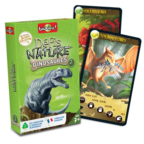 Bioviva - Juego de Cartas Dinosaurios (101013114) (Importado)