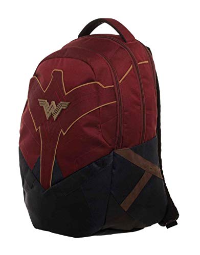 Bioworld - Difuzed Wonder Woman, Mochila Unisex Adulto, Rojo, One Size