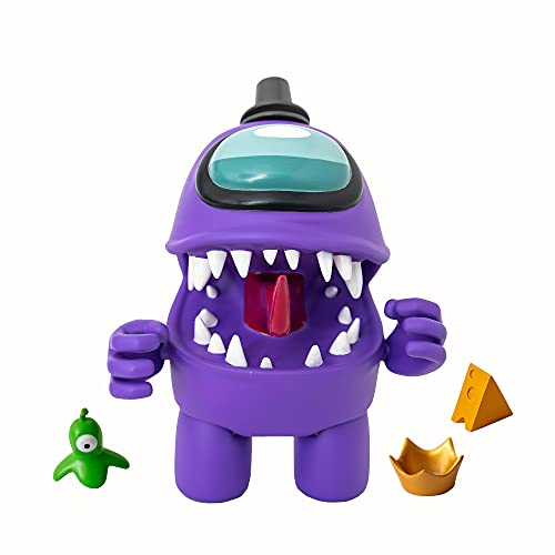 Bizak Among Us - Mega Figura Pack 1 en Caja Morado (64116500)