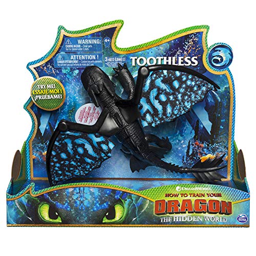 Bizak- Dragons Dragon Gigante Articulado Toothless, Multicolor (61926626)