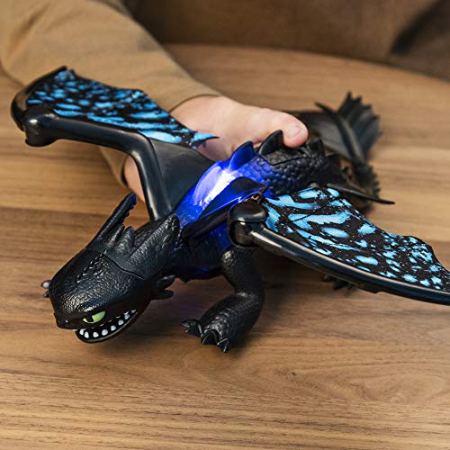 Bizak- Dragons Dragon Gigante Articulado Toothless, Multicolor (61926626)