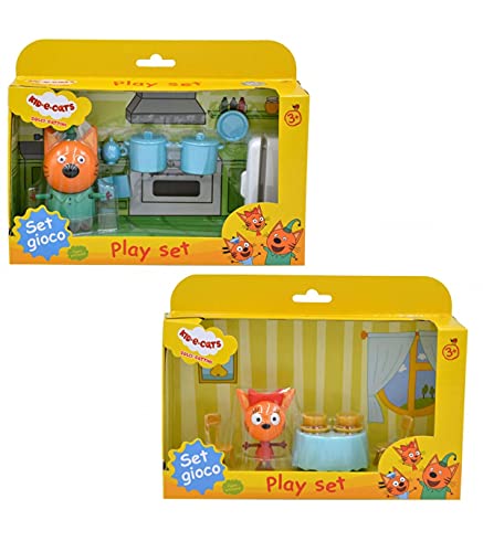 Bizak Kid e Cats Playset Habitaciones con Figura (63175130) Juguete, Multicolor