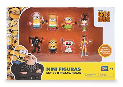 Bizak Minions - Pack de 8 Mini Figuras 61230017