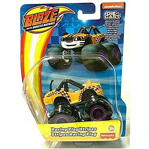 Blaze and The Monsters Machines - Rayas de Bandera de Carreras de Coches