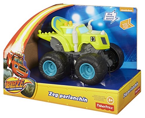 Blaze y los Monster Machines - Fisher-Price Zeg Zeg Parlanchín (Mattel DXB78)