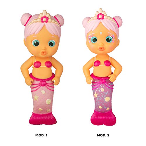 Bloopies Sirenas Sweety Muñeca Sirena Que Lanza Agua Y Hace Burbujas, Juguete De Baño para + 18 Meses + Bloopies Shellies Sirenitas con 5 Accesorios 12 A Collecionar Surtido Modelo Sorpresa